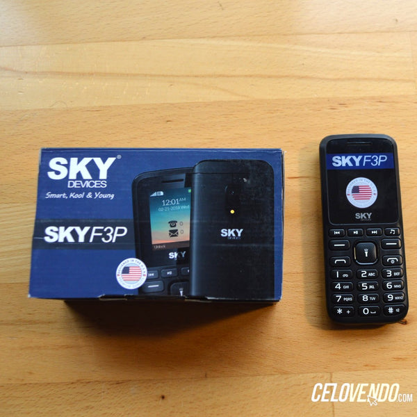 Celular Sky F3P | Color Negro | Nuevo