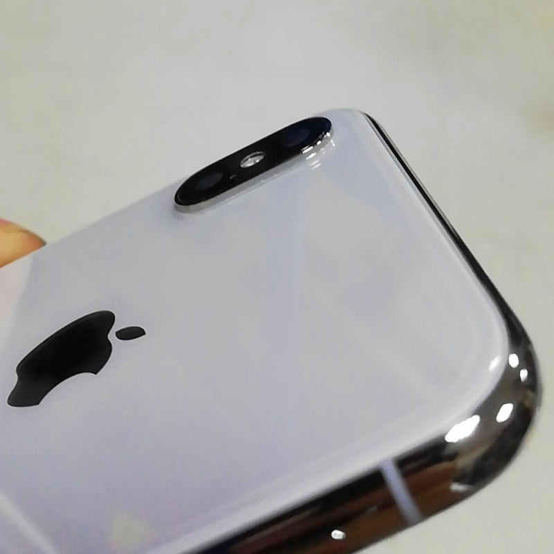 Carcaza Original iPhone X - Color Blanco - Carcaza Completa - Con Flexes Instalados - Incluye Estuche Transparente