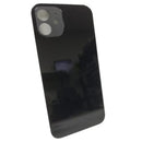 Tapa Trasera iPhone 12 Color Negro | Agujero de Lente de Camara Grande | Instala Facil