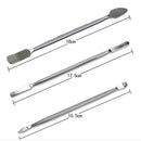 Kit de espatulas metalicas para reparar celulares y computadoras.
