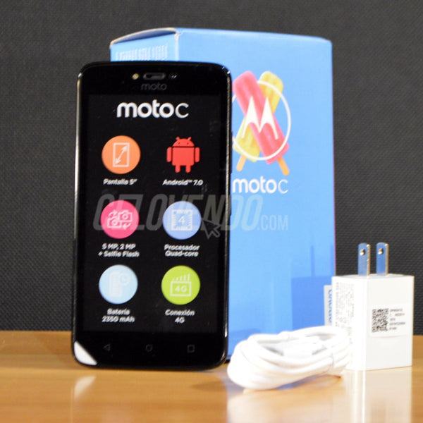 Motorola C | Color Negro | 8GB | XT1756 8GB  SSL | Liberado