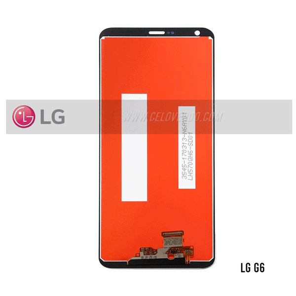 Pantalla LG G6 color Negro.