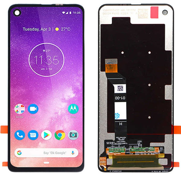 Pantalla Motorola One Vision Negra (P50 XT1970)