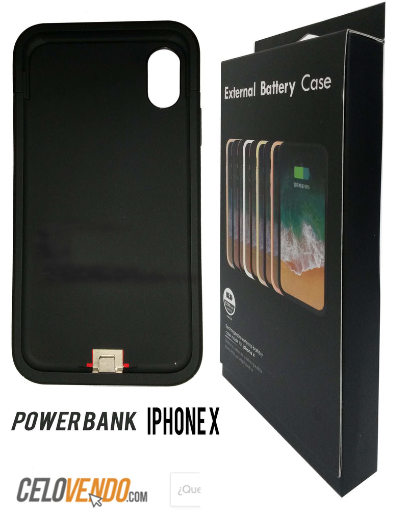 Estuche power bank para iPhone X