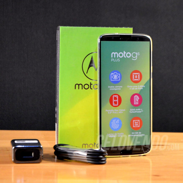 Motorola G6 Plus Color Negro | 64gb  | XT1926 | Liberado
