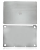 Cubierta de piel 2en1 (superior e inferior) para MacBook Pro 16" (A2141 / Mediados de 2019) (Gris Espacial)