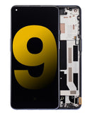 Pantalla OLED para OnePlus 9 con marco (Versión Internacional) (Restaurado) (Winter Mist)