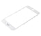 Vidrio frontal con marco y OCA pre-instalado para iPhone 8 Plus Blanco 2 unidades