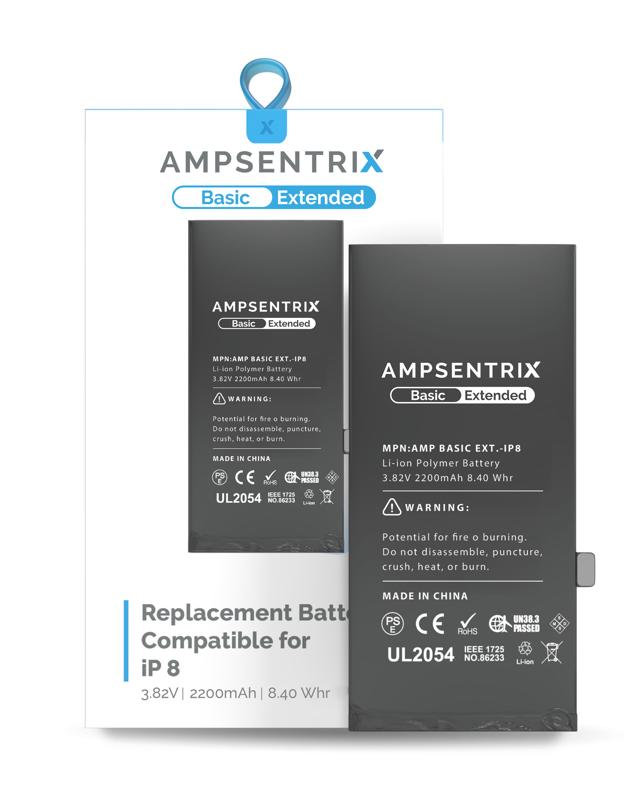 Bateria de capacidad extendida para iPhone 8