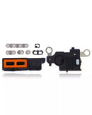 Malla de altavoz/microfono para iPhone 13 (Negro) (Paquete de 10)