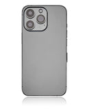 Tapa trasera con componentes para iPhone 13 Pro (Version US) (Sin logo) (Grafito)
