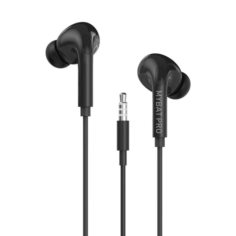 MYBAT AUDIFONOS AUX CON CABLE.3MM NEGRO