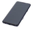 Pantalla USADA OLED para Samsung Galaxy S9 con marco (Negro Medianoche)