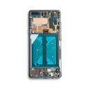 Pantalla OLED para Samsung Galaxy S10 5G con marco (Original) (Negro Majestuoso)