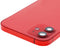 Tapa trasera con componentes pequenos pre-instalados para iPhone 12 (Version internacional) (Rojo)