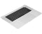 Cubierta superior con bateria y teclado para MacBook Pro 15" con Touch Bar (A1707 / Finales 2016 / Mediados 2017) (Ingles UK) (Plata)