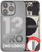 Tapa trasera con componentes para iPhone 13 Pro (Version US) (Sin logo) (Grafito)