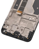 Pantalla LCD con marco para LG K61 (2020) Negro