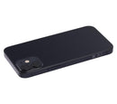Tapa trasera para iPhone 12 Mini con componentes pequeños pre-instalados (Versión Internacional, Negro)