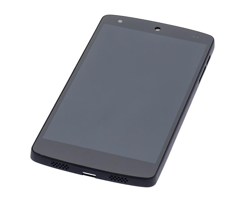 Pantalla LCD con marco para Nexus 5 (Reacondicionado) Negro