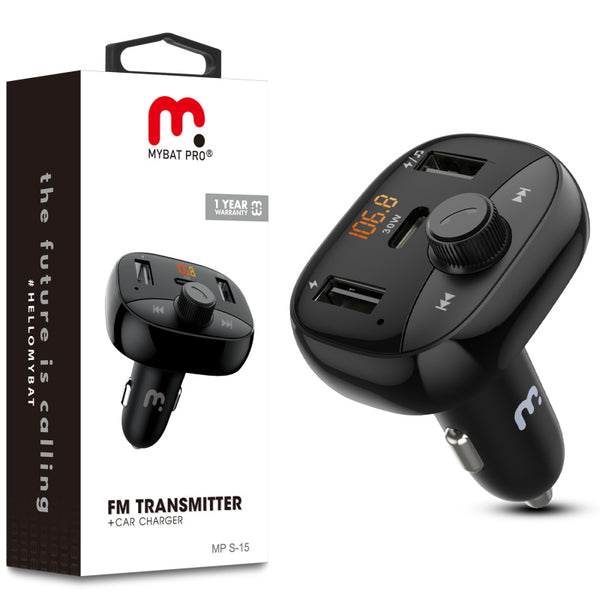MYBAT PRO S-15 TRANSMISOR FM 30W NEGRO