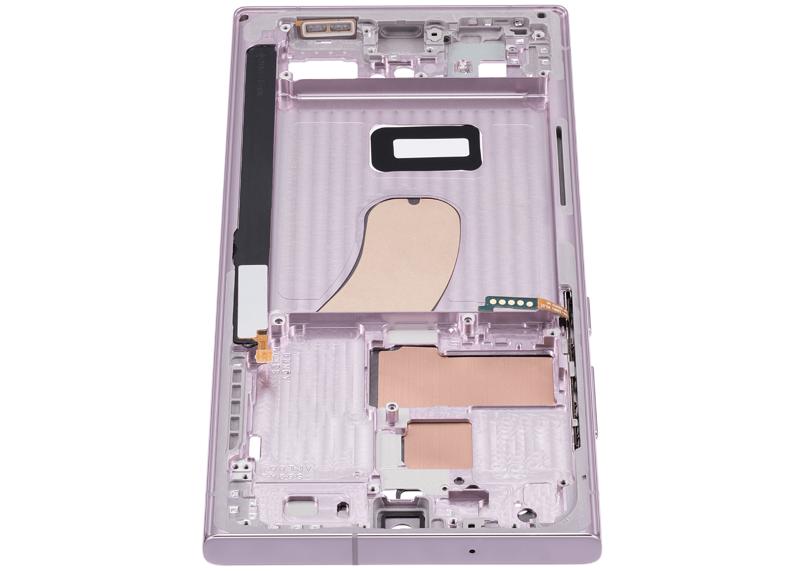 Marco intermedio para Samsung Galaxy S23 Ultra 5G (Version internacional) (Lavanda)