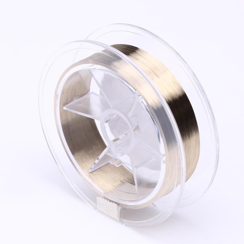 Alambre de Acero para Corte de Pantalla de Molibdeno (0.10MM x 1000M)