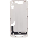 Carcasa media con botones de encendido y volumen para iPhone 14 (Versión Internacional) (Aftermarket Plus) (Starlight)