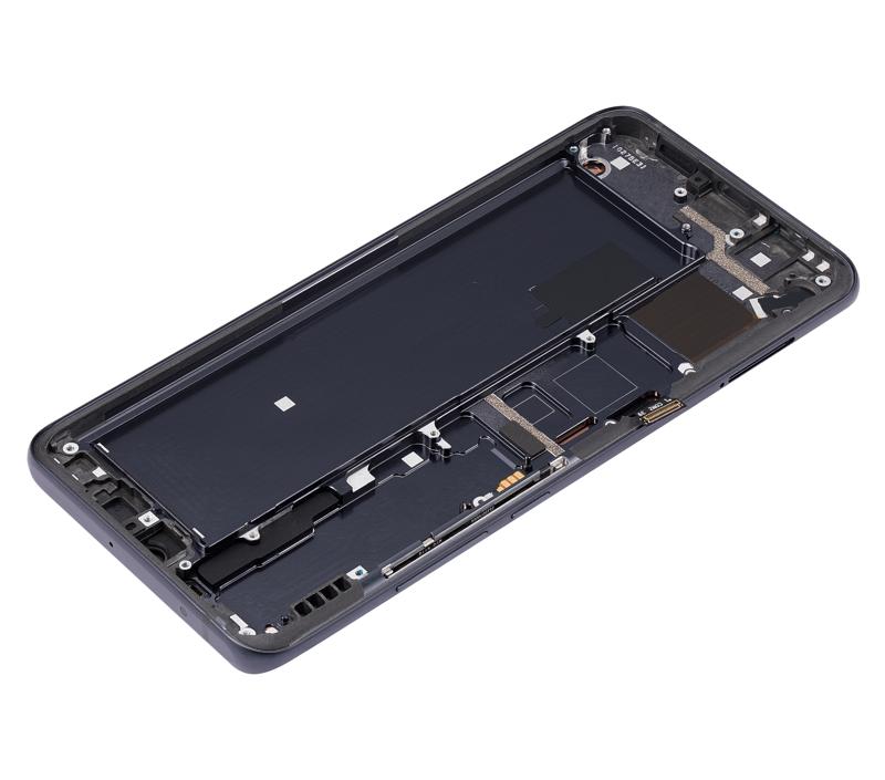 Pantalla OLED con marco para Xiaomi Mi Note 10 / Note 10 Pro (Reacondicionado) (Negro Medianoche)