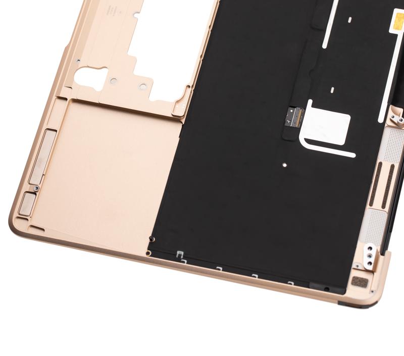 Carcasa superior con teclado y microfono para MacBook Retina 12" A1534 (Principios de 2016 / Mediados de 2017) (Ingles estadounidense) (Oro) Original