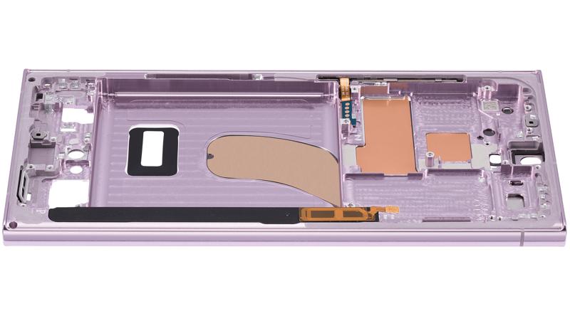 Marco intermedio para Samsung Galaxy S23 Ultra 5G Lavanda