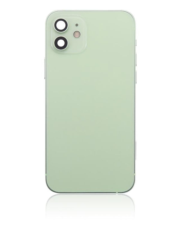 Tapa trasera para iPhone 12 (version US) sin logo (Verde)