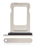 Bandeja para tarjeta SIM para iPhone 15 Pro / 15 Pro Max (Titanio Blanco)