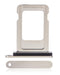 Bandeja para tarjeta SIM para iPhone 15 Pro / 15 Pro Max (Titanio Blanco)