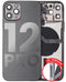 Tapa trasera para iPhone 12 Pro con componentes pequeños pre-instalados (Versión EE.UU) (Original Usada Calidad B) (Gris)