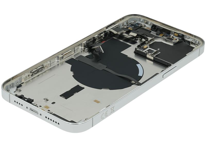 Tapa trasera para iPhone 14 Pro Max (Version Internacional) (Usada, Original, Grado A) (Plata)