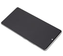 Pantalla OLED para Samsung Galaxy S10 Lite con marco (Blanco Prisma)
