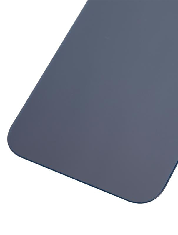 Tapa trasera con adhesivo 3M para iPhone 12 (Sin logo / Orificio grande para camara) (Azul)