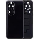 Tapa trasera con lente de camara para Huawei P50 Pro (Negro Dorado)