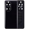 Tapa trasera con lente de camara para Huawei P50 Pro (Negro Dorado)