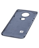Tapa trasera de vidrio para Motorola Moto G7 Play (XT1952 / 2019) (Indigo oscuro) (Version EE.UU.)
