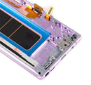 Pantalla OLED para Samsung Galaxy Note 8 con marco (Orchid Gray)