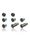Tornillos para la parte inferior del MacBook Retina 12" (A1534) (Gris Espacial)