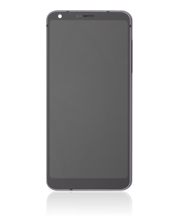 Pantalla LCD con marco para LG G6 original (Astro Black)