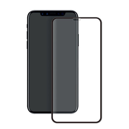 Vidrio Templado Premium para iPhone XR, 3D, Negro | 0.33mm de espesor