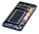 Pantalla OLED con marco para Samsung Galaxy S10e (Usada original Grado A) (Negro Prisma)