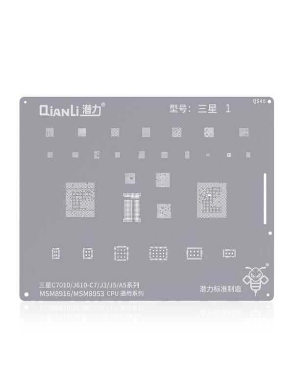 Stencil Bumblebee (QS40) para Samsung Galaxy J3 / J5 / A5 (MSM8916 / MSM8953) Serie Universal CPU