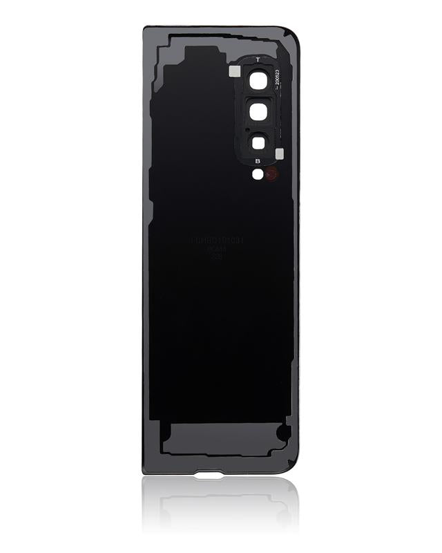 Tapa trasera con lente de cámara para Samsung Galaxy Fold 4G (F900) (Cosmos Black)