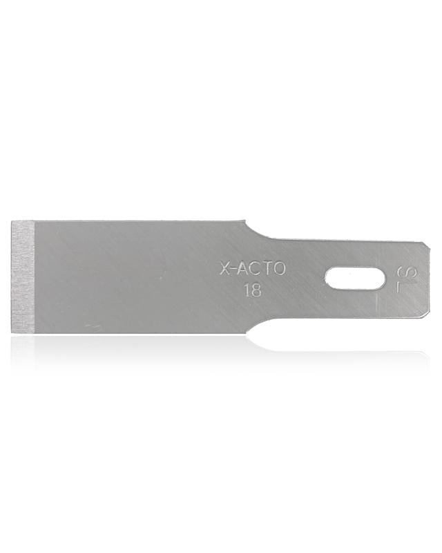 Cuchillas de cincel No. 18 X-Acto para trabajo pesado (paquete de 10)