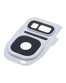 Lente de camara trasera para Samsung Galaxy S7 / S7 Edge (Blanco)